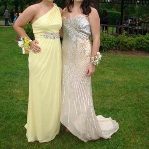 PROM DRESS - YELLOW